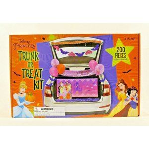 Disney Princess Halloween Trunk Or Treat Party Decor Kit - 200 Pieces (New)